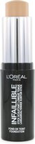 L'Oréal Infallible Longwear Shaping Foundation Stick - 180 Radiant Beige