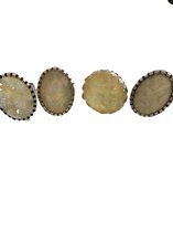 Petra's Sieradenwereld - Set van 4 ringen mix kleur (123)