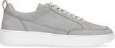 Sacha - Heren - Grijze sneakers met crocoprint - Maat 41