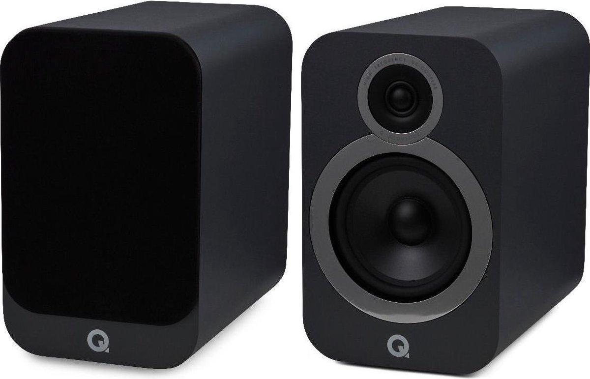Q Acoustics 3030i Hifi - Boekenplank Luidspreker - Grijs (per paar)