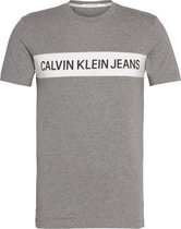 Calvin Klein T-shirt - Mannen - grijs/wit