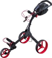 Big Max IQ+ golftrolley - golfkar (zwart-rood)