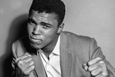 ? Muhammad Ali • Young Dreamer Canvas 150x100 cm • Foto print op Canvas schilderij ( Wanddecoratie woonkamer / slaapkamer / keuken / kantoor / bar / restaurant ) / Muhammad Ali Can