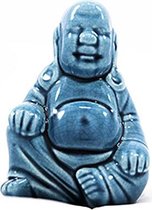Blauw Boeddha beeldje