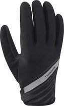 Shimano Lange Fietshandschoenen Zwart Heren-M