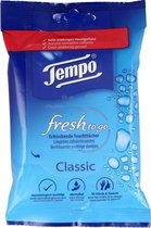Tempo Fresh To Go - Vochtige Hygiënische Doekjes - Voor Onderweg - Hygiëne to go - Handige schoonmaakdoekjes - Hygiëne
