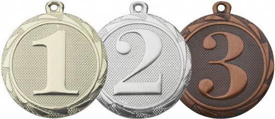Medaille in en brons. 100 stuks inclusief halslint. | bol.com