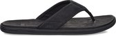 UGG M Seaside Flip Leather Heren Sandalen - Zwart - Maat 46