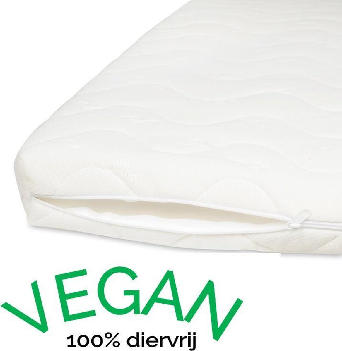 Vegan - 180x200 Topmatras - Traagschuim lichaamsvormend