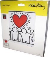 Eminent Keith Haring Mouse Pad Zwart, Rood, Wit