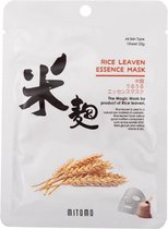 MITOMO Masker Rice Leaven Gezichtsmasker - Japan Skincare Rituals - Masker Gezichtsverzorging - Maskers - Face Mask - Sheet Mask - Face Masker - Gezichtsmaskers Verzorging Vrouw