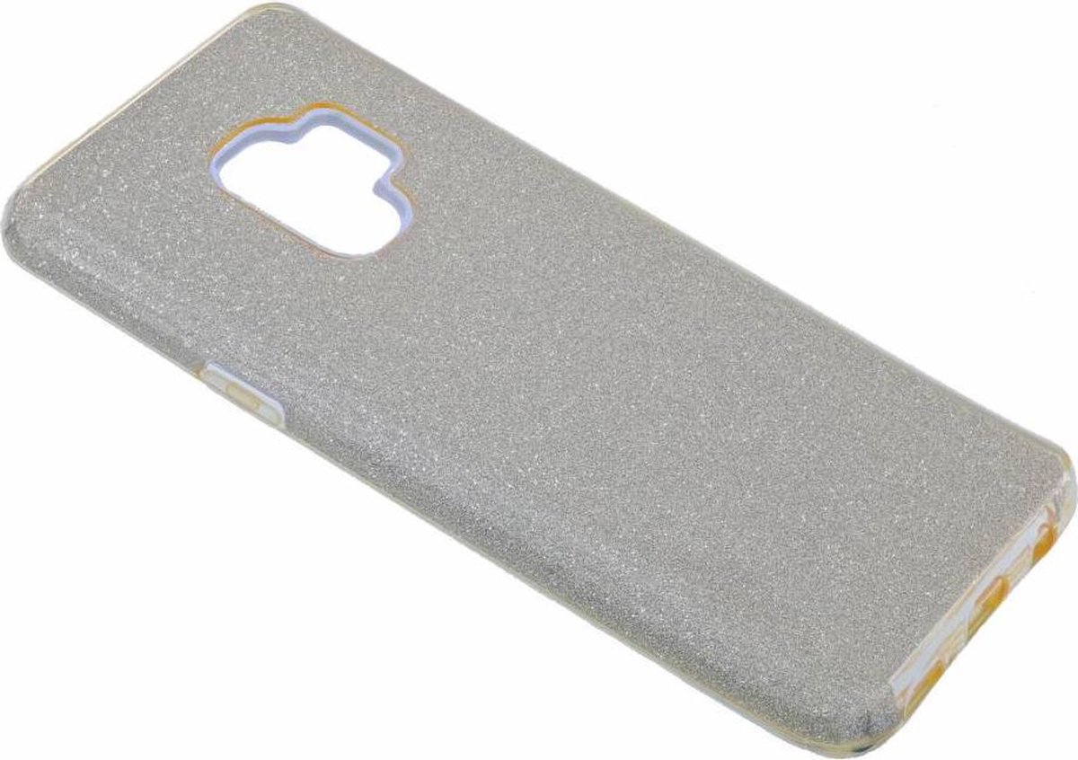 Samsung Galaxy A6 (2018) Goud Glitter TPU Back Cover Hoesje