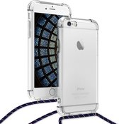 Telefoonhoes met koord voor Apple iPhone 6 6S telefoontasje crossbody