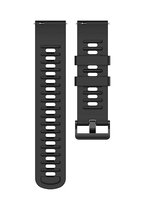 Horlogeband van Siliconen voor Fossil Hybrid Machine / Nate | 24 mm | Horloge Band - Horlogebandjes | Zwart