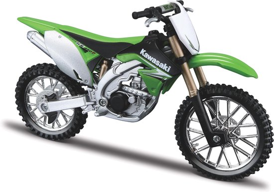 Bburago KAWASAKI KX 450F 2010 1:18 groen