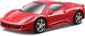 Ferrari 458 Italia Race & Play 1:43 rood