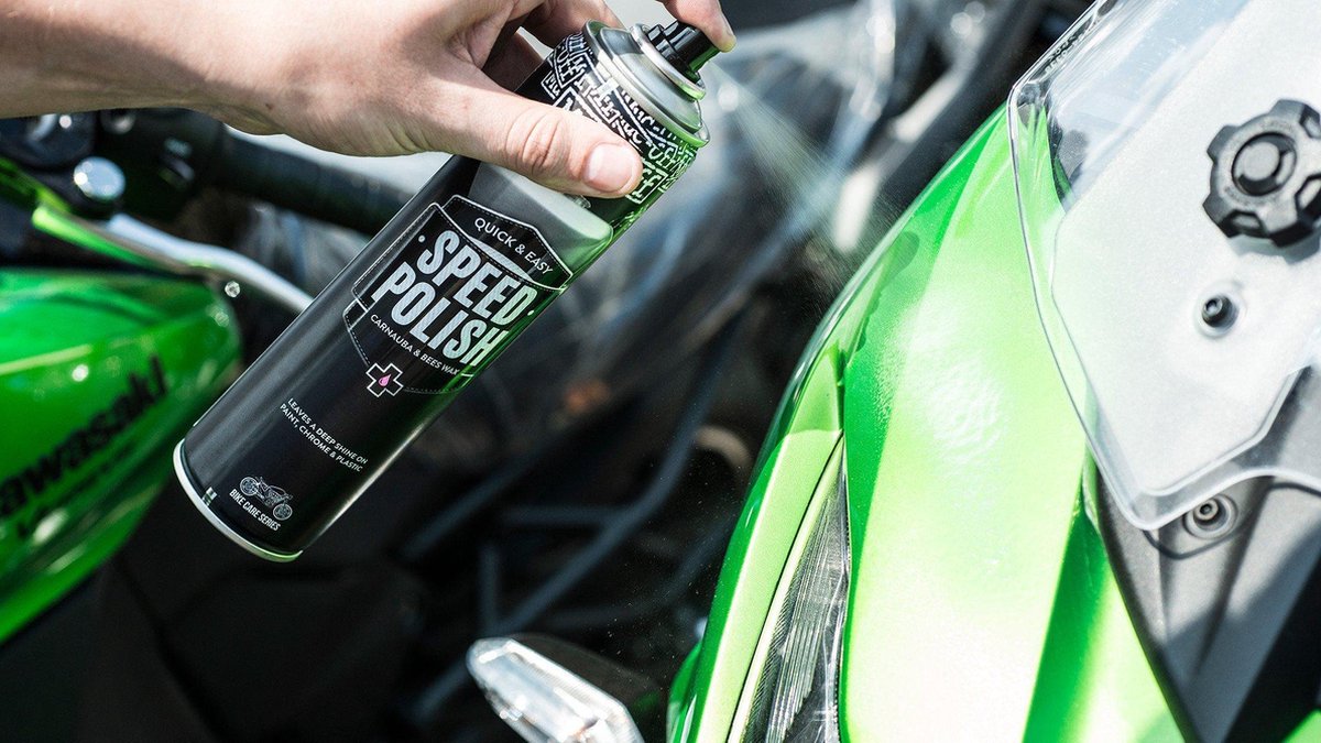 Muc-Off Speed Polish was en waxspray 400ml 627 bol