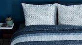 Beddinghouse Valdemar Dekbedovertrek - Flanel - Eenpersoons - 140x200/220 cm - Blauw