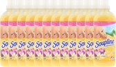 Soupline Wasverzachter Vanille & OrchidÃ©e - 12 x 1L - Voordeelverpakking