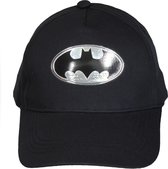 Batman Zilveren Logo Baseball Cap Pet Kids - Officiële Merchandise
