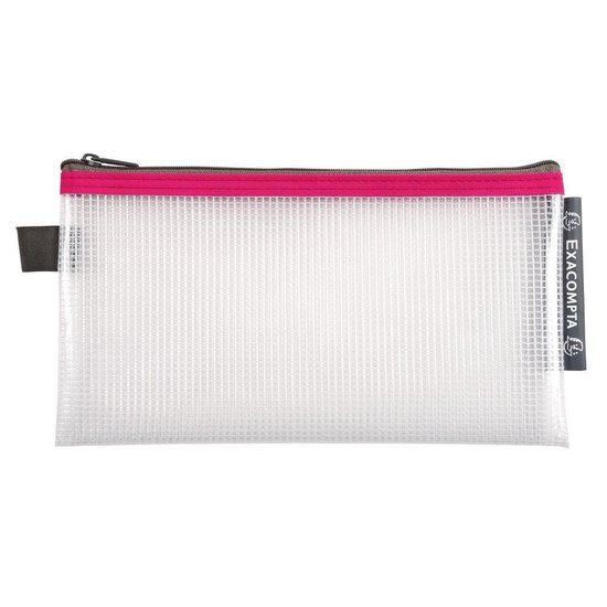 Sac à Fermeture éclair Transparent EVA A4 – 35,5x25,5 Cm – Fermeture Verte – Protection Eau Et Poussière – Idéal Documents, Fournitures, Cosmétiques