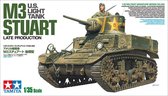 Tamiya US Light Tank M3 Stuart Late Production  + Ammo by Mig lijm