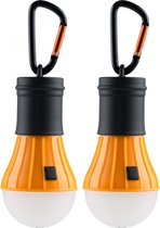 Acecamp Tent Lamp Led Met Karabijnhaak Oranje 2 Stuks