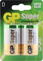 GP Batteries Gp Batterij Super Alkaline D A2