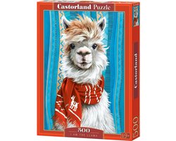 Castorland I Am the Llama – Puzzel – 500 stukjes – Satijnen afwerking – Perfecte pasvorm – Europese kwaliteit