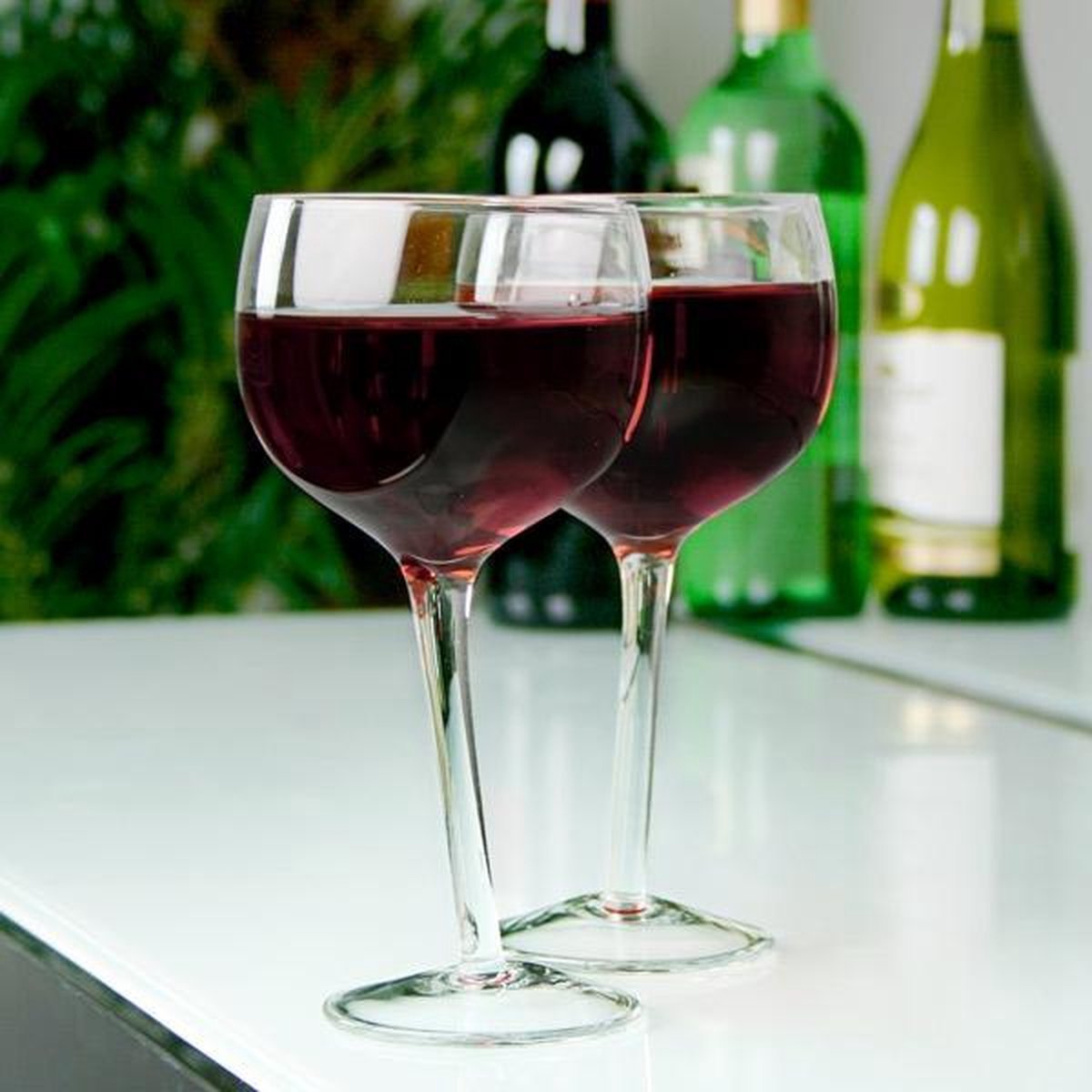 CKB ltd – Tipsy Wonky – set van 2 Novelty Wijnglazen – Wijnglas –  Drinkglazen - Rode... | bol.com