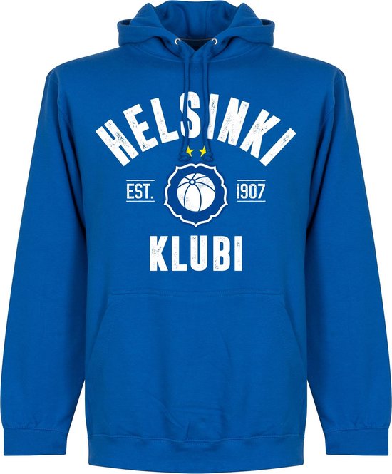 Helsinki Established Hoodie - Blauw - XXL