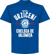 Unirea Urziceni Established T-shirt - Blauw - XL