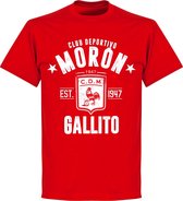 Deportivo Moron Established T-shirt - Rood - 3XL