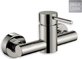 Van Marcke Douchekraan Cocoon - inox look - rvs look - 15 cm hartafstand
