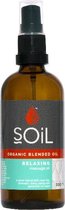 Soil Biologische Massage Olie - Relaxing - 100 Ml - Ylang Ylang | Lavendel |Rose Geranium