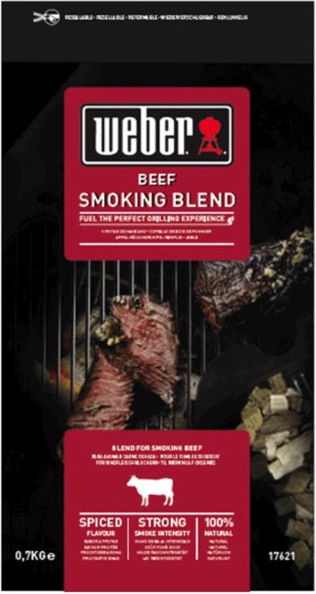 bol.com | Weber Houtsnippers Beef Wood Chips Blend - Rookhout