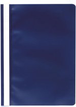 25x Snelhechtmap PP standaardkwaliteit - A4, Blauw