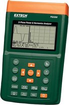 EXTECH PQ3350: 3-fase power & harmonics Analyzer