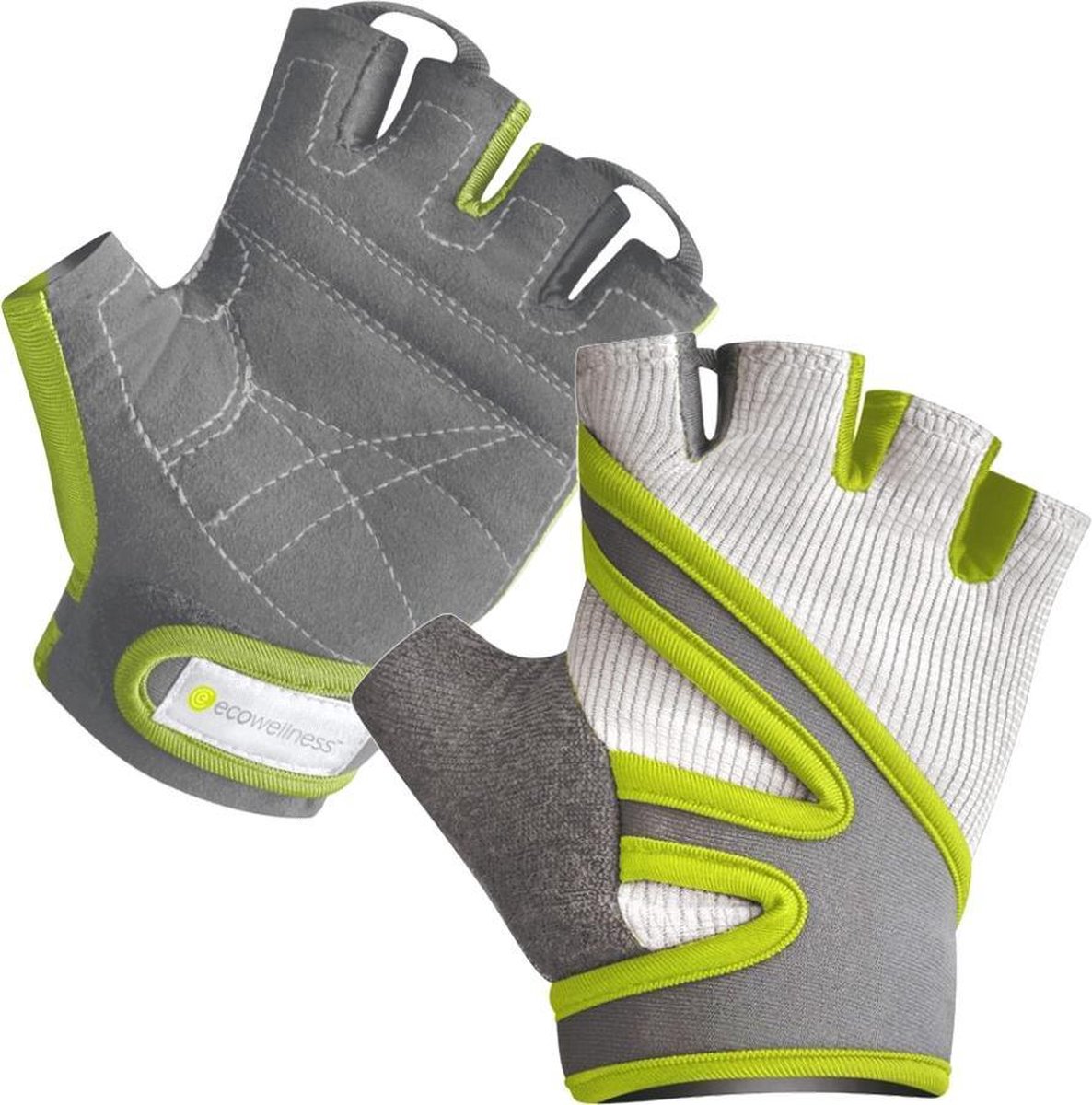 Eco Wellness Fitness Handschoenen Anti Slip - Sport handschoen - Maat L-XL - ECO Wellness