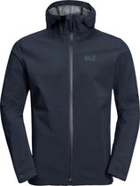 Jack Wolfskin Jwp Shell Outdoorjas Heren - Night Blue - Maat L