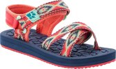 Jack Wolfskin Zulu  Sandalen Kids - Red / Blue - Maat 34