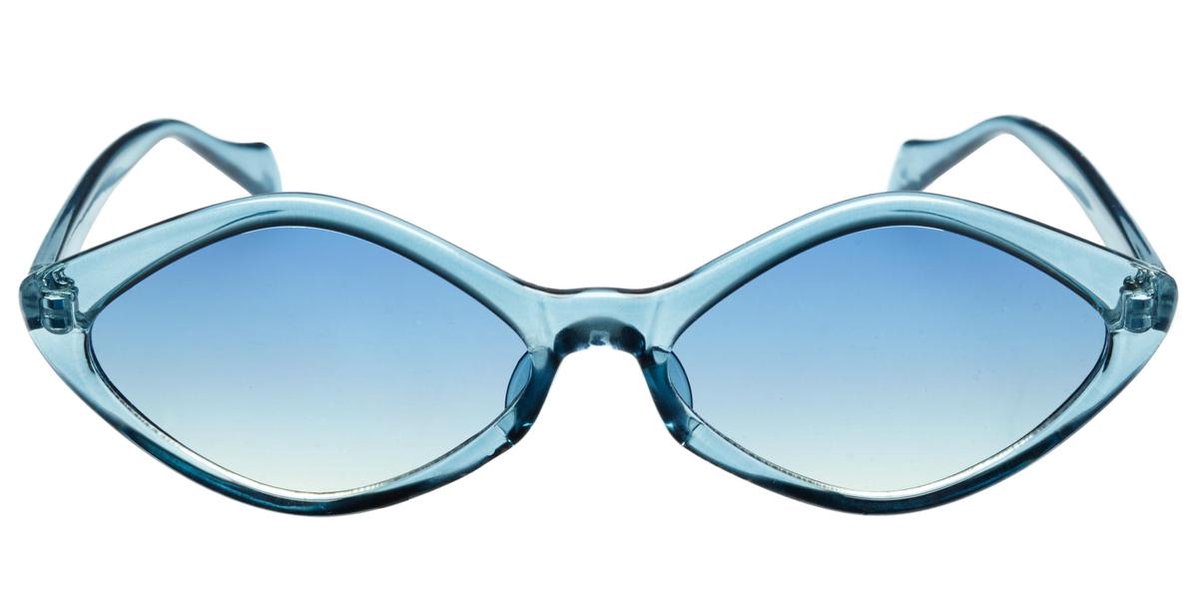 Icon Eyewear Zonnebril PUK - Blauw montuur - Lichtblauwe glazen