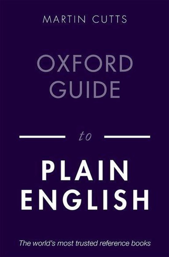Oxford Guide to Plain English - cover