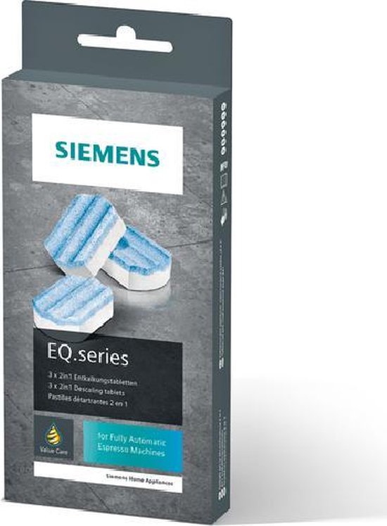 Siemens EQ Series - Ontkalkingstabletten - 3 Stuks - Siemens