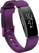 Fitbit Inspire (HR) Siliconen bandje |Paars / Purple|Premium kwaliteit| S/M |Gesp| TrendParts