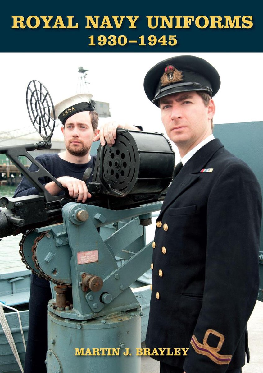 Omslag van Royal Navy Uniforms 1930-1945
