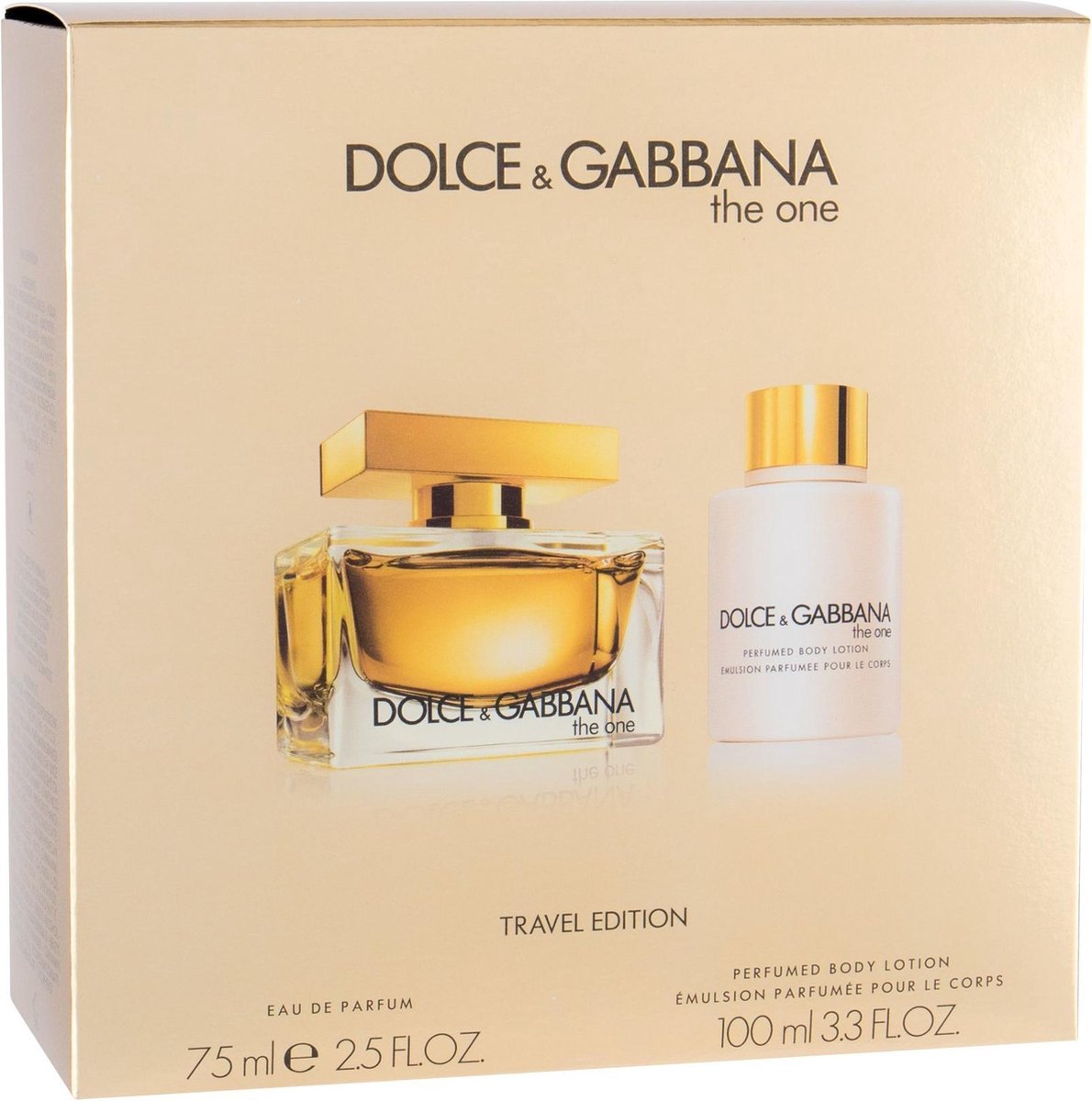 Dolce & Gabbana The One EDP 75 ml + Bodylotion 100 ml Giftset