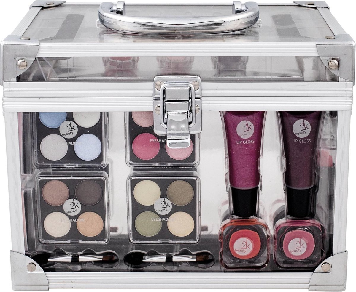 Makeup Trading - Schmink Set Transparent Complete Makeup Palette -