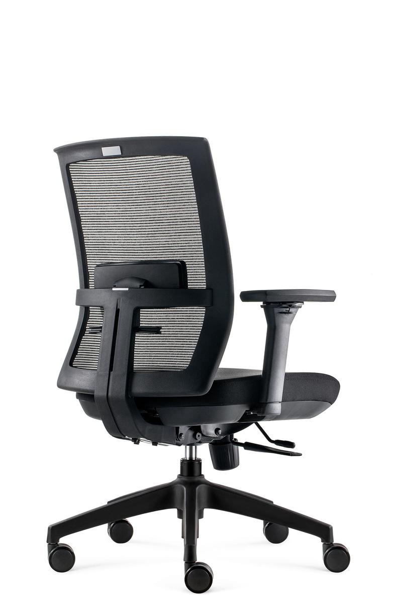 BENS 835-Ergo-4 - Ergonomische Bureaustoel - Bureaustoelen voor volwassenen - Kantoorstoel - Comfortabele rug - en lendenondersteuning voor lang zitten – GREENGUARD Gold, NEN-EN 1335 en ARBO – Thuiswerk en kantoor – foto 7