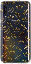 Casetastic Samsung Galaxy A50 (2019) Hoesje - Softcover Hoesje met Design - The Crown Print